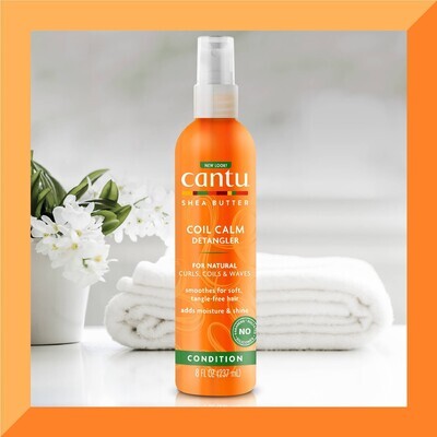 Cantu Shea Butter Coil Calm Detangler For Naturals 8oz
