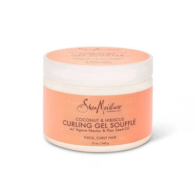 Shea Moisture Coconut &amp; Hibiscus Curling Gel Souffle 12oz