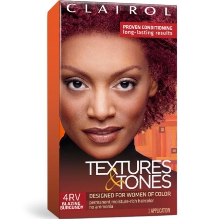 Clairol Textures &amp; Tones - Blazing Burgandy 4RV