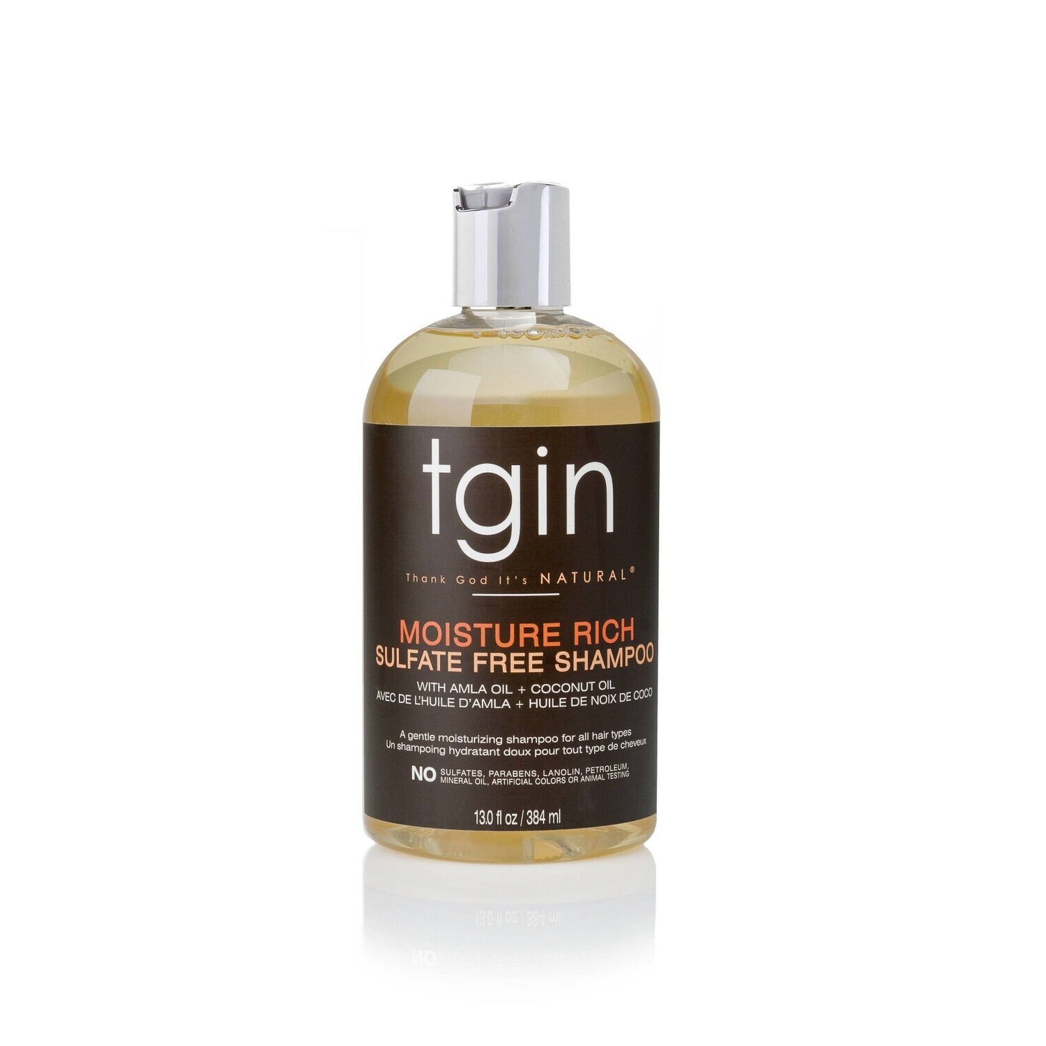 TGIN Moisture Rich Sulfate Free Shampoo 13oz