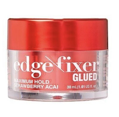 KISS Edge Fixer Glued Max Hold 3.38oz Strawberry Acai