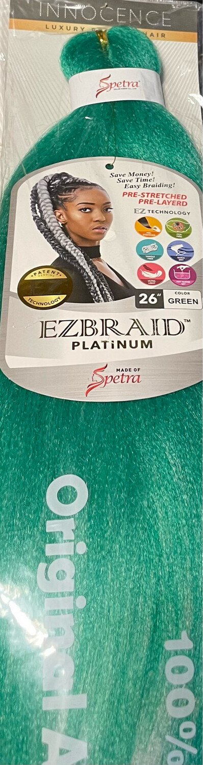 Spetra EZ Braid Platinum 26&quot;  Color: Green