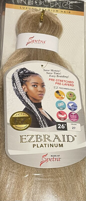 Spetra EZ Braid Platinum 26&quot; Color: 27