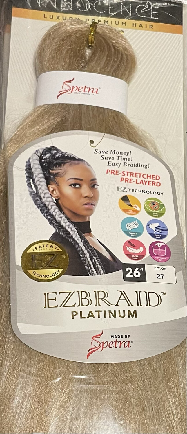 Spetra EZ Braid Platinum 26&quot; Color: 27