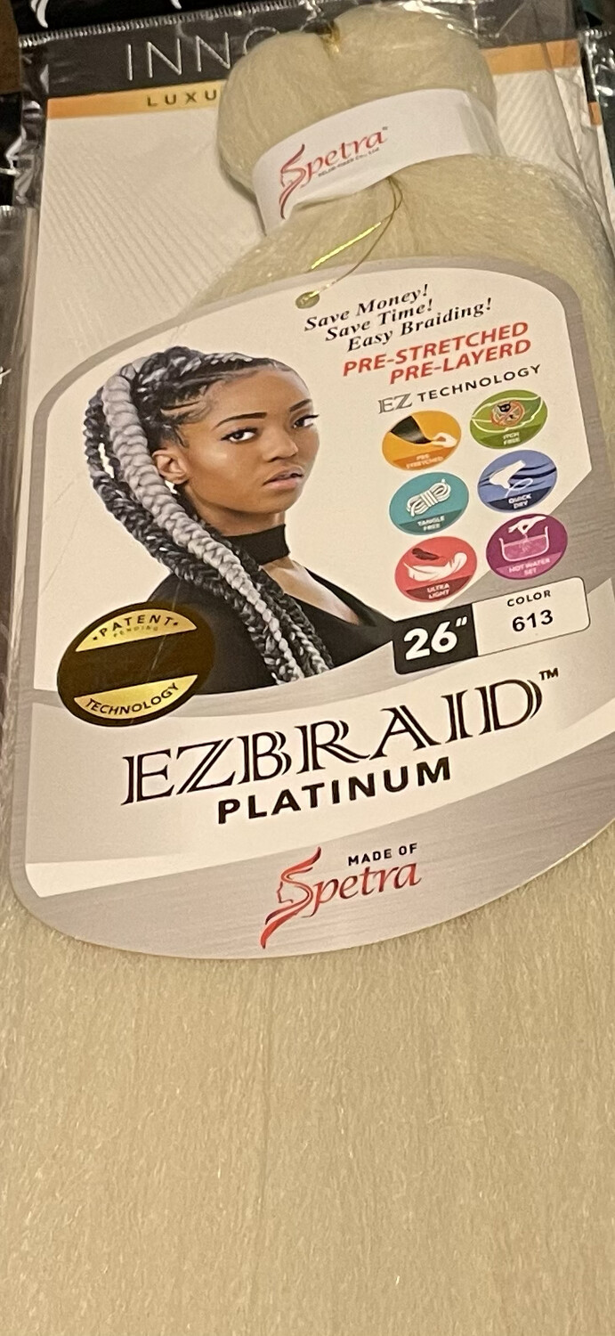 Spetra EZ Braid Platinum  26&quot; Color: 613