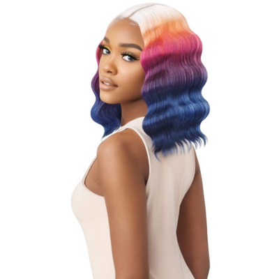 Outre Color Bomb Synthetic HD Lace Front Wig “Gemini” Color: 1B