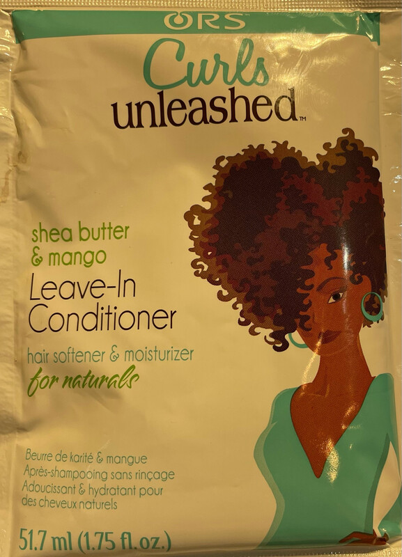 ORS Curls Unleashed Shea Butter &amp; Mango Leave In Conditioner Packet 1.75oz
