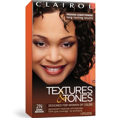 Clairol Textures &amp; Tones - Dark Brown 2N