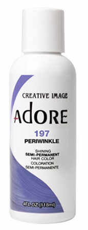 Adore Semi Permanent Hair Color: Periwinkle 197