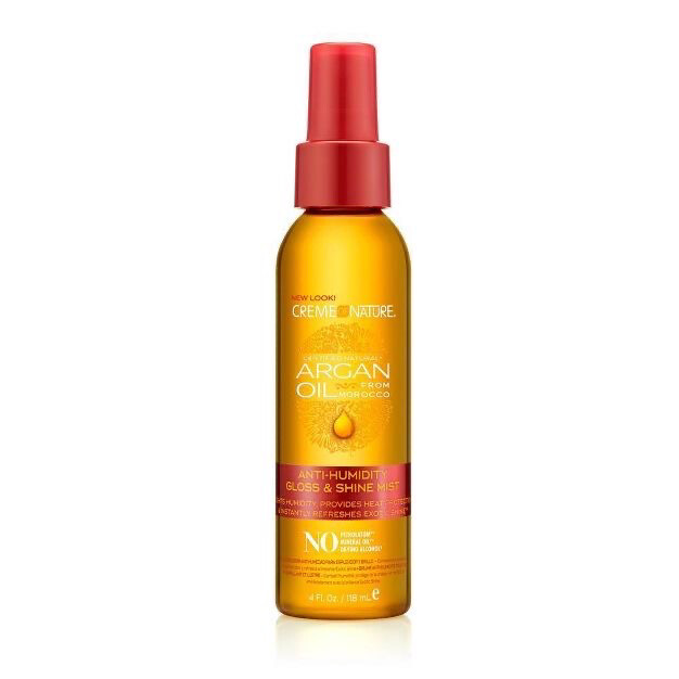 Creme Of Nature Argan Oil Anti Humidity Gloss &amp; Shine Mist 4oz
