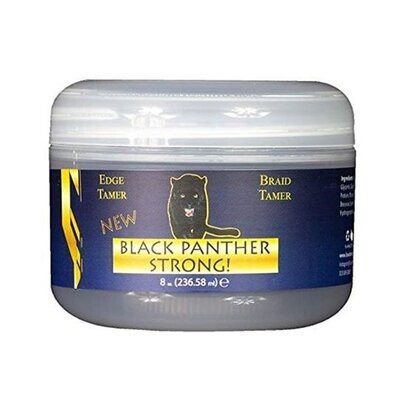 Black Panther Strong Diamond Edges-Braid &amp; Edge Tamer Purple 8oz