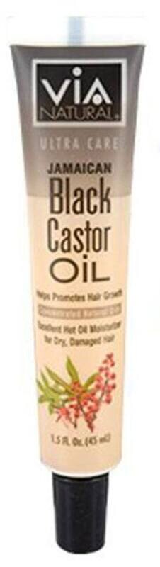 Via Natural Black Castor Oil 1.5oz