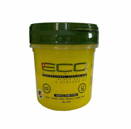 Eco Style Black Castor &amp; Avocado Oil Styling Gel 16 oz