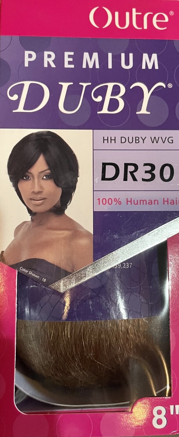 Outre Premium Duby HH DUBY WVG 8” Color:Dr30