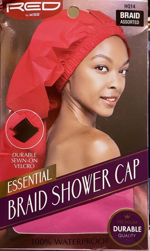 Red By Kiss Braid Shower Cap Pink