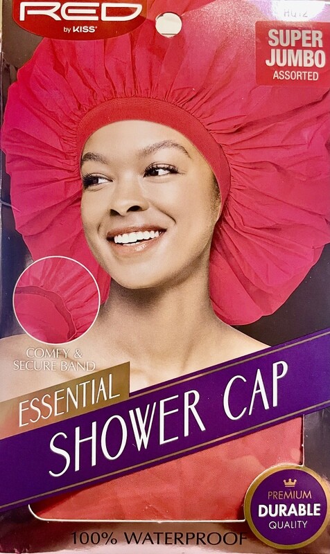 Red By Kiss Super Jumbo Shower Cap Red