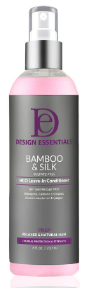Design Essentials Bamboo &amp; Silk HCO Leave In Conditioner 8oz