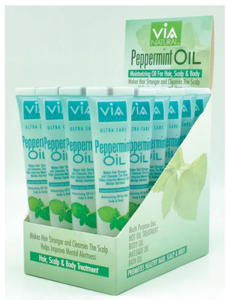 Via Natural Peppermint Oil 1.5oz