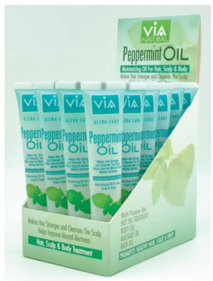 Via Natural Peppermint Oil 1.5oz
