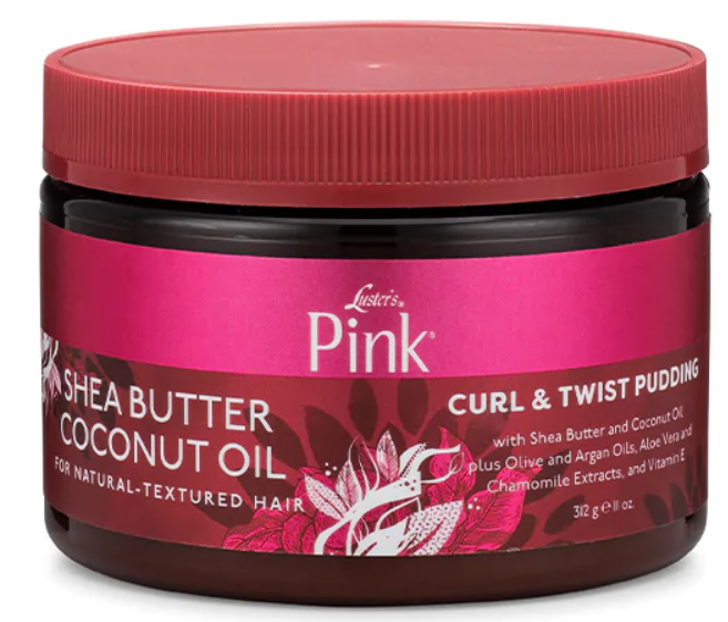 Luster&#39;s Pink Shea Butter Coconut Oil Curl &amp; Twist Pudding 11oz