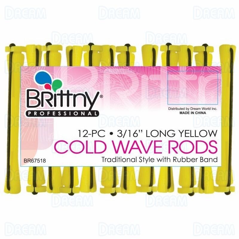 Cold Wave Rods-3/16” Long Yellow 12pc