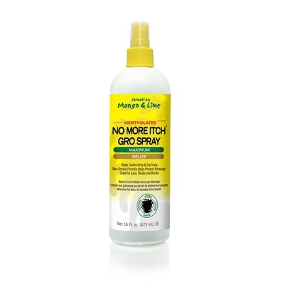 Jamaican Mango &amp; Lime No More Itch Gro Spray Maximum Relief 16oz