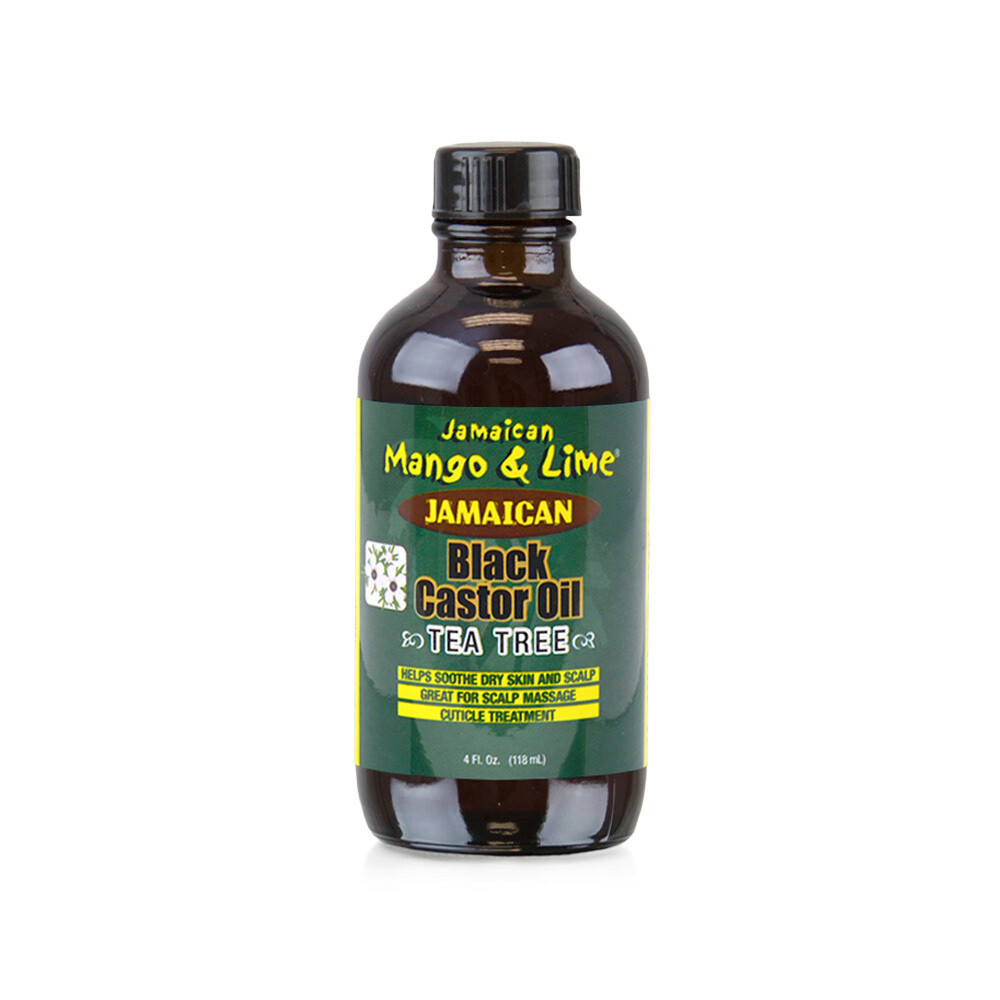 Jamaican Mango &amp; Lime Black Castor &amp; Tea Tree Oil 4oz