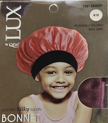 Lux By Qfitt Luxury Silky Satin Bonnet