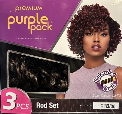 Outre Purple Pack 3PCS Rod Set Color: 1B/30