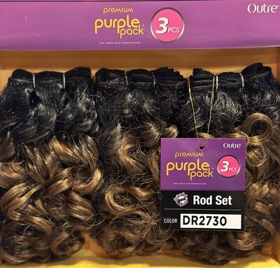 Outre Purple Pack 3PCS Rod Set Color: DR2730