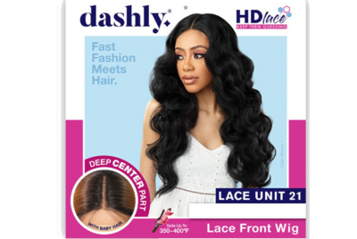 Sensationnel Synthetic Lace Front Wig - DASHLY UNIT 21 Color:1B