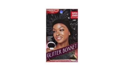 Red By Kiss Super Jumbo Glitter Bonnet Jet Black Pearl