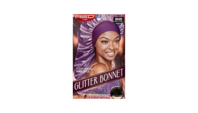 Red By Kiss Braid Glitter Bonnet Purple Pearl