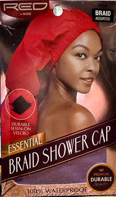 Red By Kiss Braid Shower Cap Purple