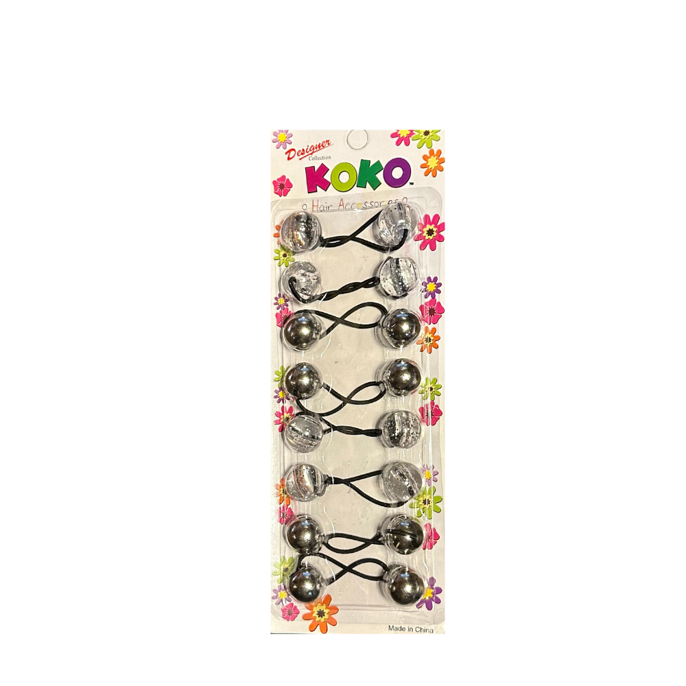 Ballies Glitter Silver Mix Medium 1040