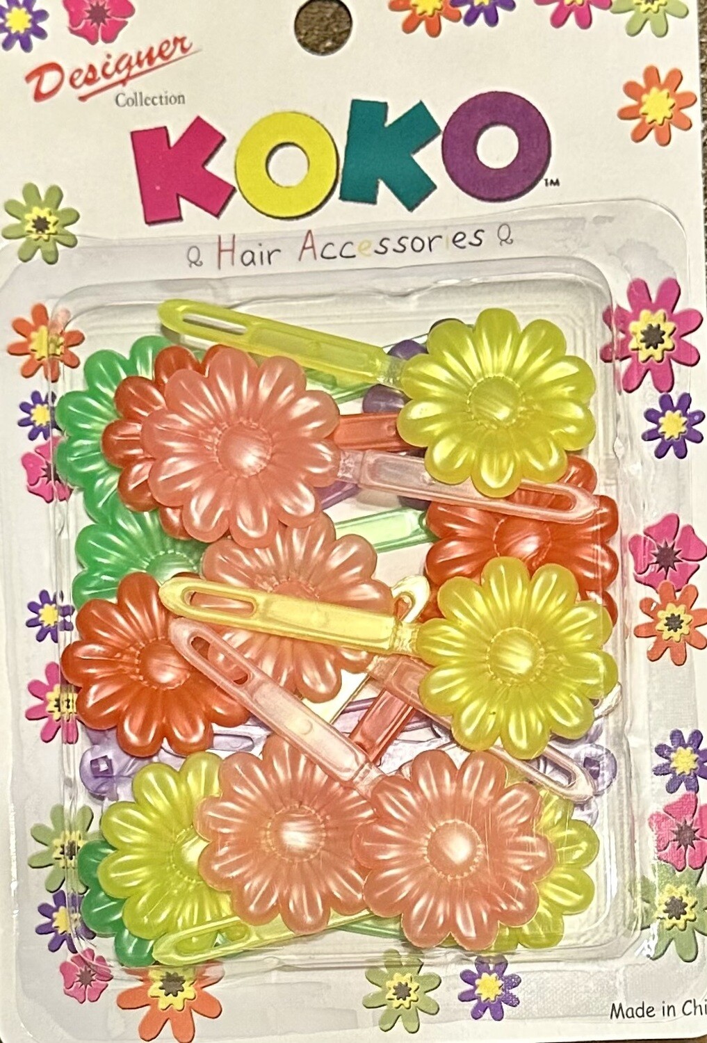 Barrettes- Daisy Silky Pastel 1047