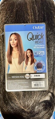Outre Quick Weave  Neesha H302 Color: S1B/30