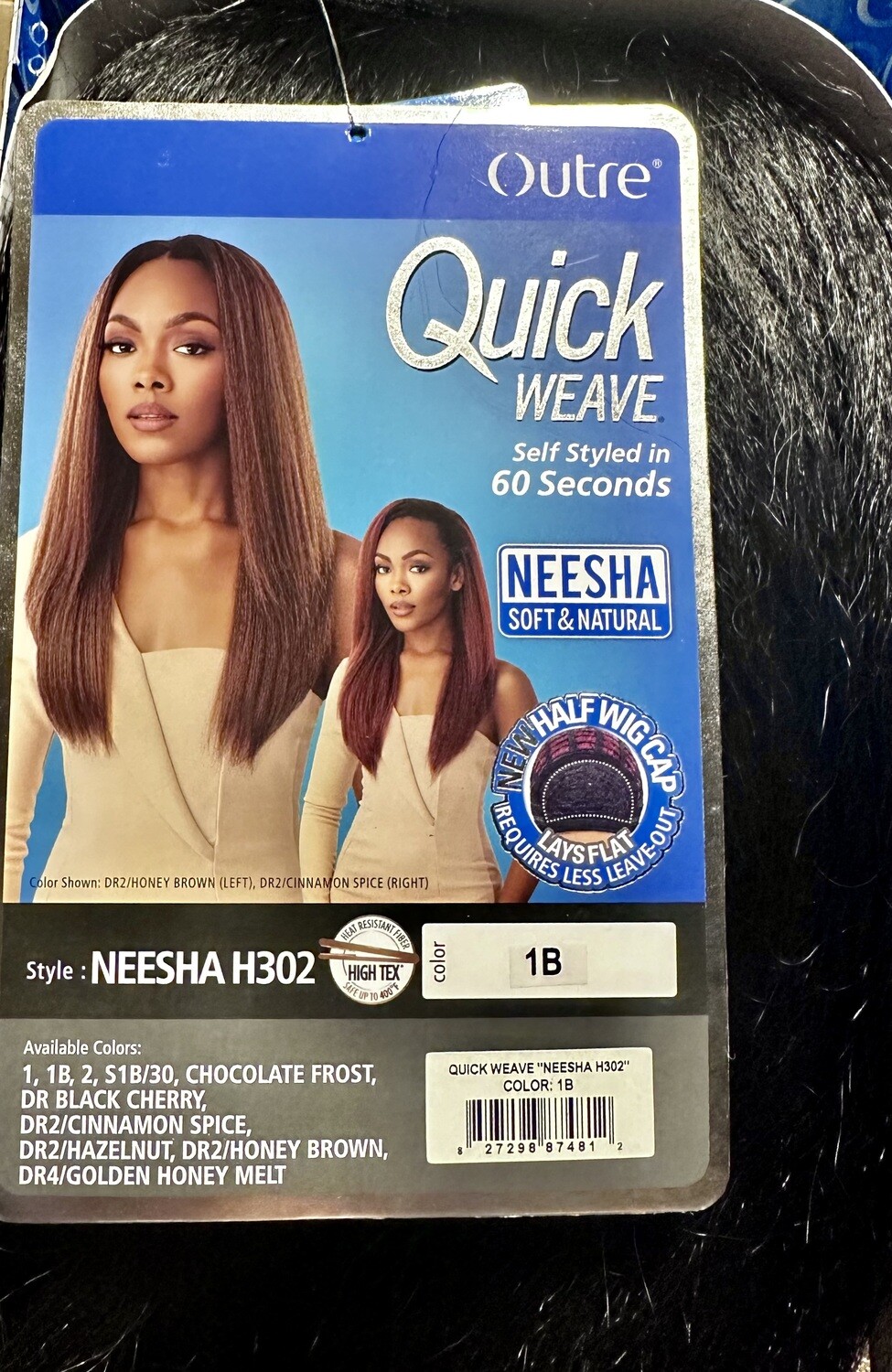 Outre Quick Weave  Neesha H302 Color: 1B