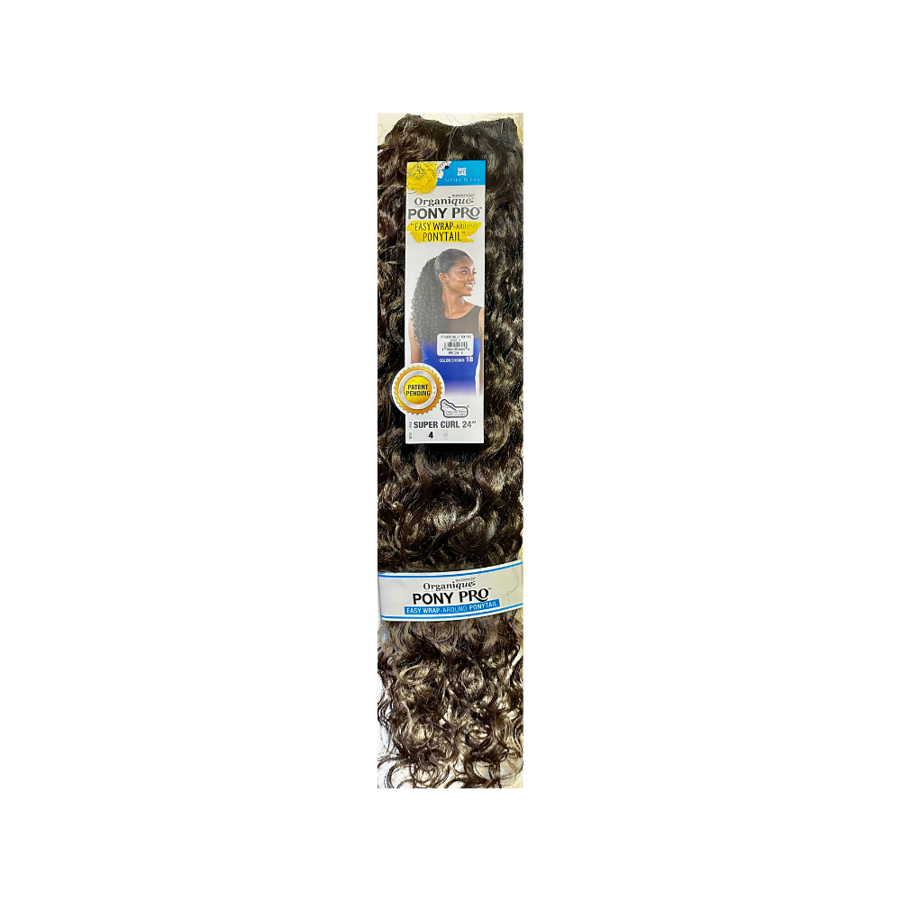 Organique Mastermix Pony Pro Super Curl 24&quot; Color:4