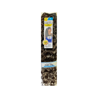 Organique Mastermix Pony Pro Super Curl 24&quot; Color:4