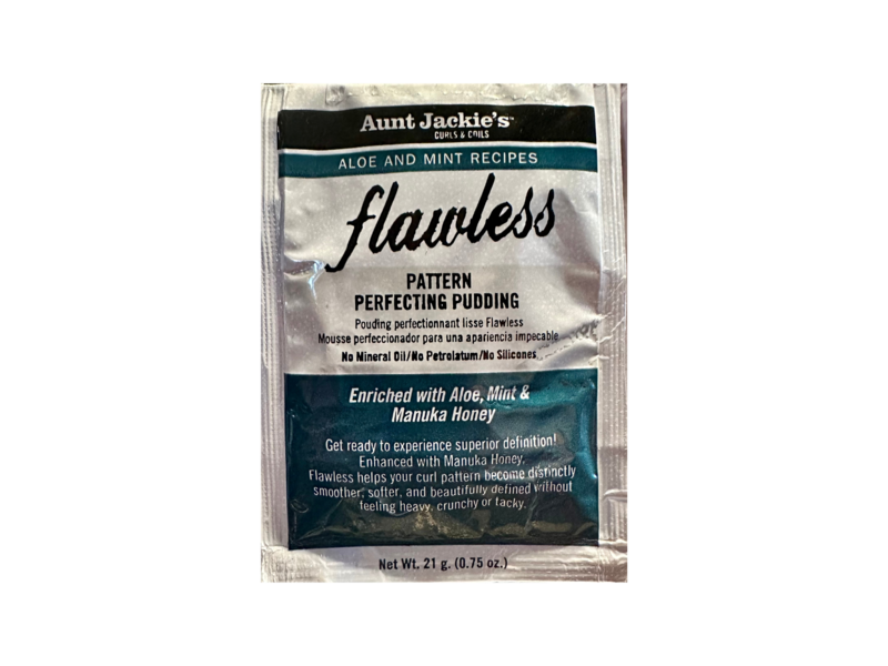 Aunt Jackie&#39;s Aloe &amp; Mint Flawless Pattern Perfecting Pudding packet 0.75oz