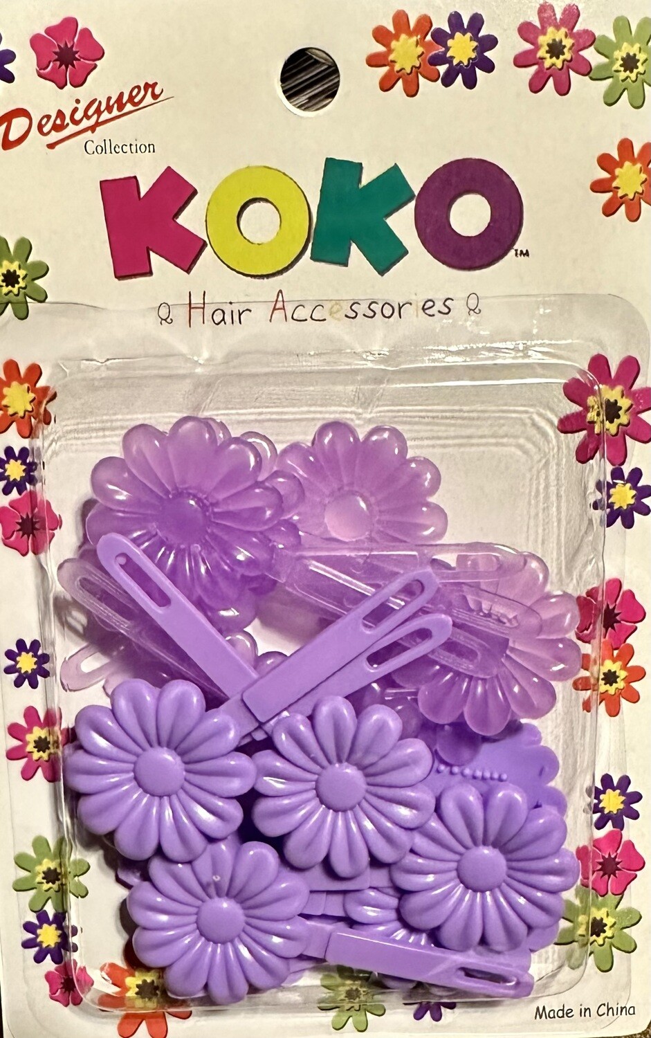 Barrettes Daisy -Lavender Mix 1107