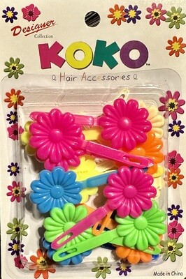Barrettes  Daisy -Neon 1106