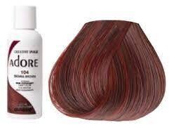 Adore Semi Permanent Hair Color: Sienna Brown 104