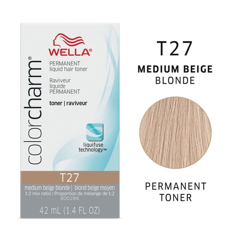 Wella ColorCharm-Medium Beige Blonde T27