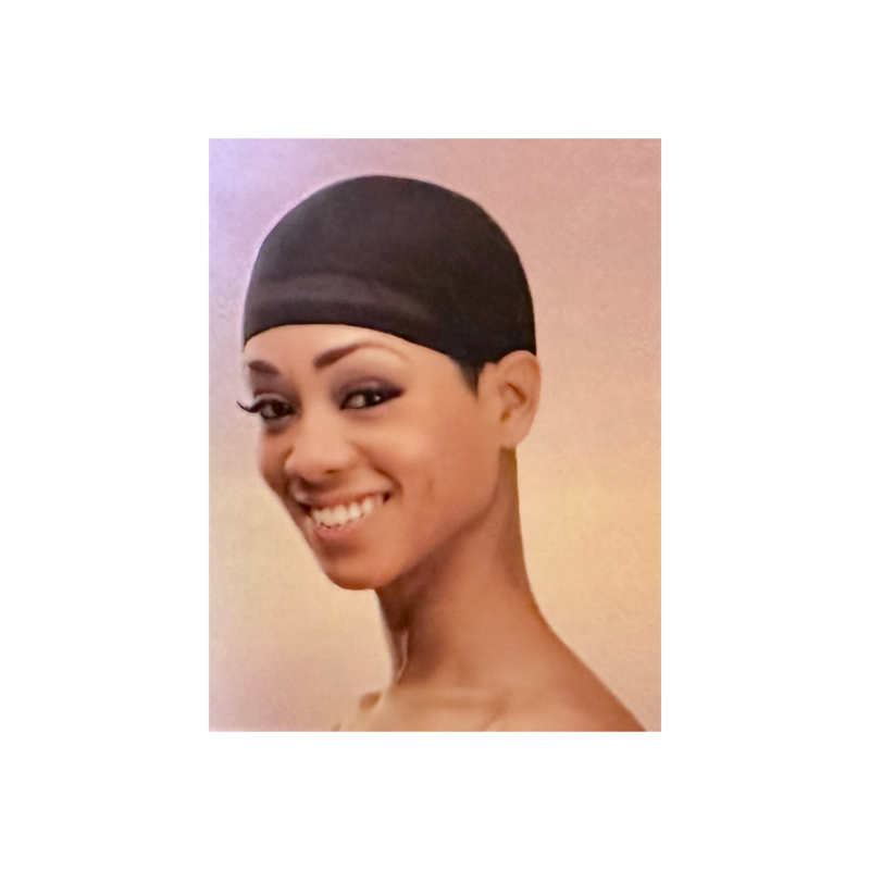Stocking Wig Cap 1pc Color: Black
