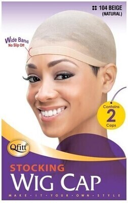 Stocking Wig Cap 2pk Color: Natural