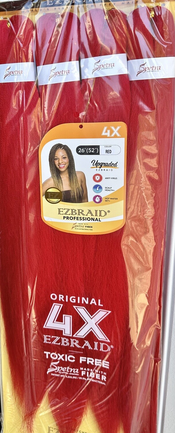 Spetra EZ Braid 4X 26&quot; Color:Red