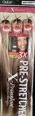 X-Pression Outre 3x 52&quot; Color: M27/30/613 (braid length 26”)