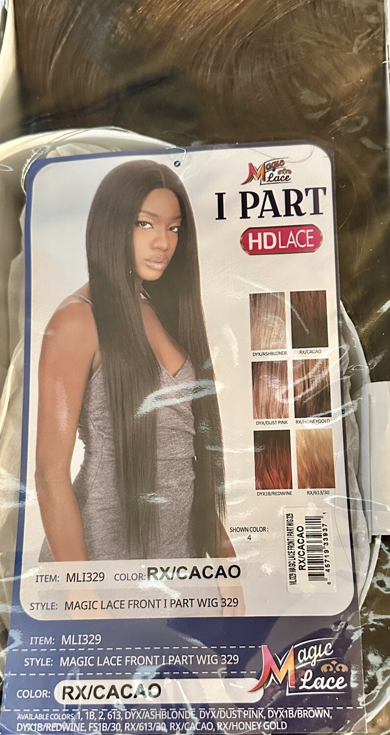 Magic Lace Front I Part Wig 329 Color:RX/CACAO